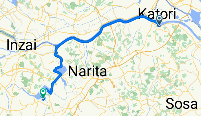 佐原～利根川～印旛沼