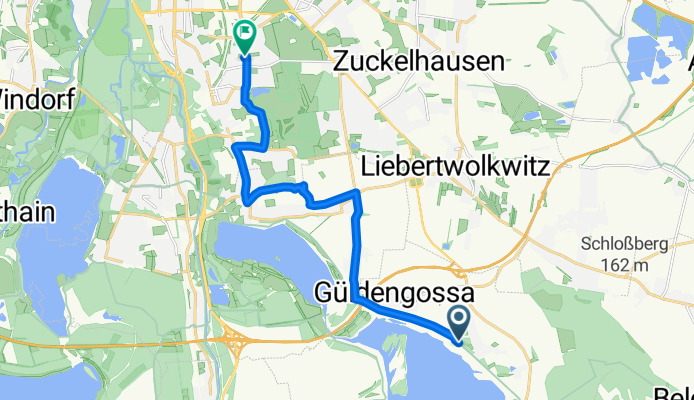 Moderate Route in Leipzig