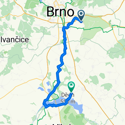60km Slapanice-Popice