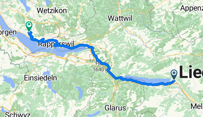 Walenstadt - Männedorf