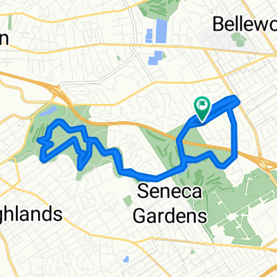 Relaxed route in Louisville