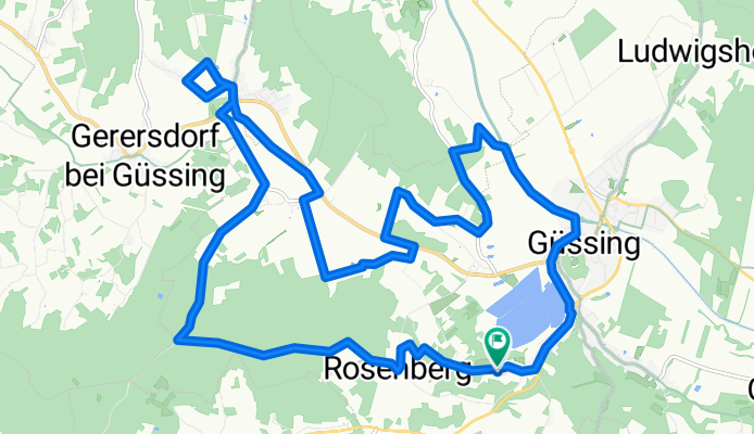 Gemütliche Route in Güssing