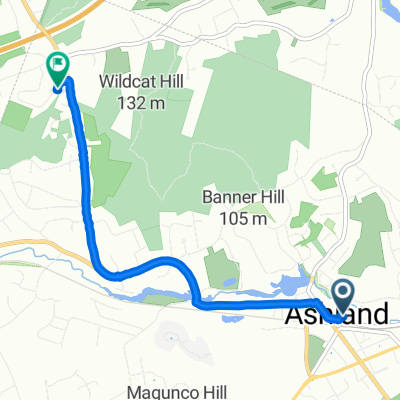 Relaxed route in Ashland