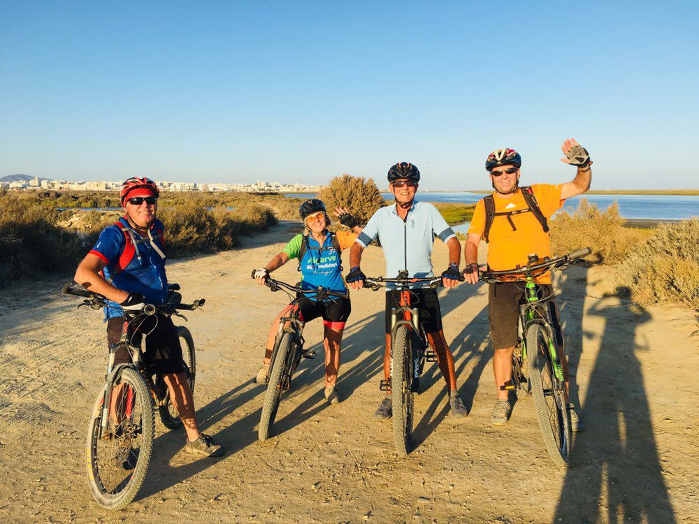 Amazing ride through the marsh and salt pans of Faro
