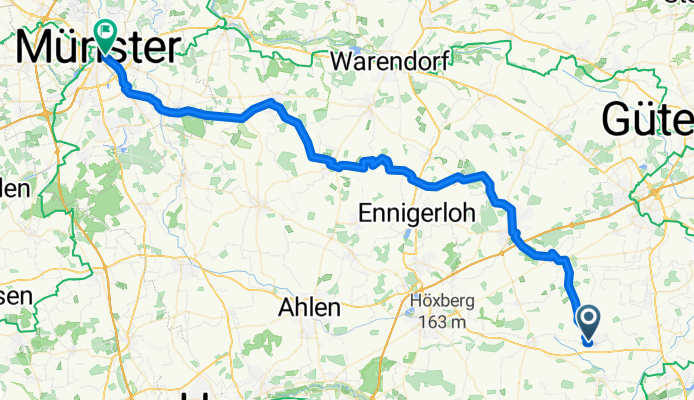 Wochenendtrip Münster - Hinfahrt