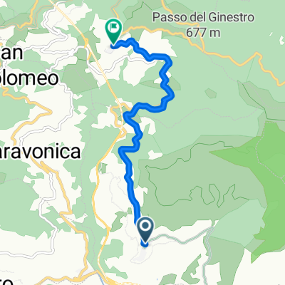 Giro semplice in Cesio