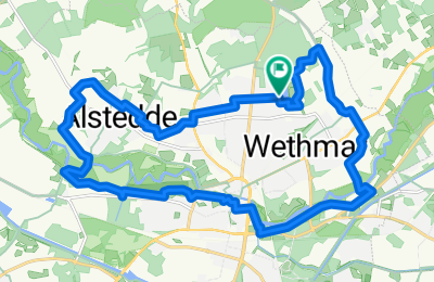 Route in der Bikemap App öffnen