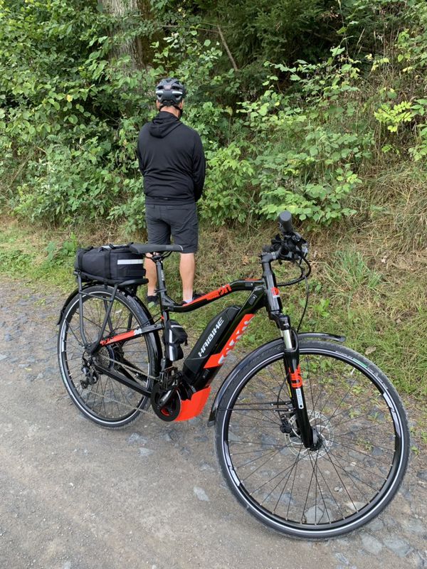 Route im Schneckentempo in Bischofsheim an der Rhön