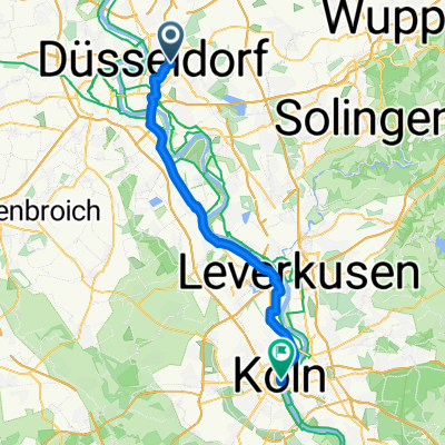 Dusseldorf to Cologne