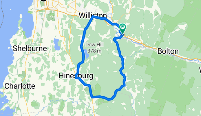 Richmond/Hinesburg Route