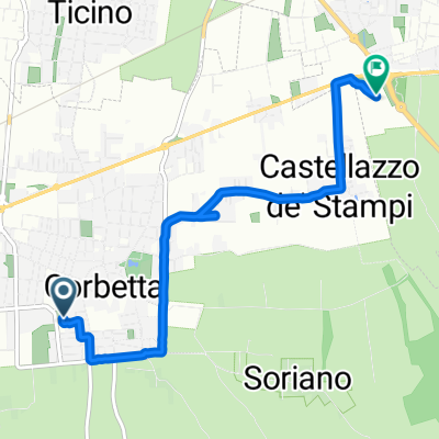 Giro semplice in Vittuone