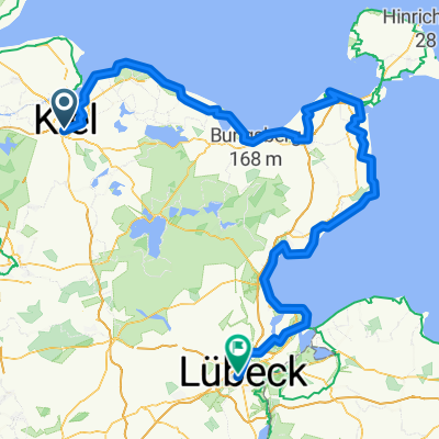 Kiel - Lübeck - Ostseeradweg