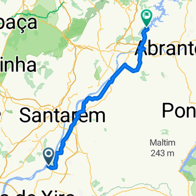 Setúbal -&gt; Castelo de Bode (dia 2)