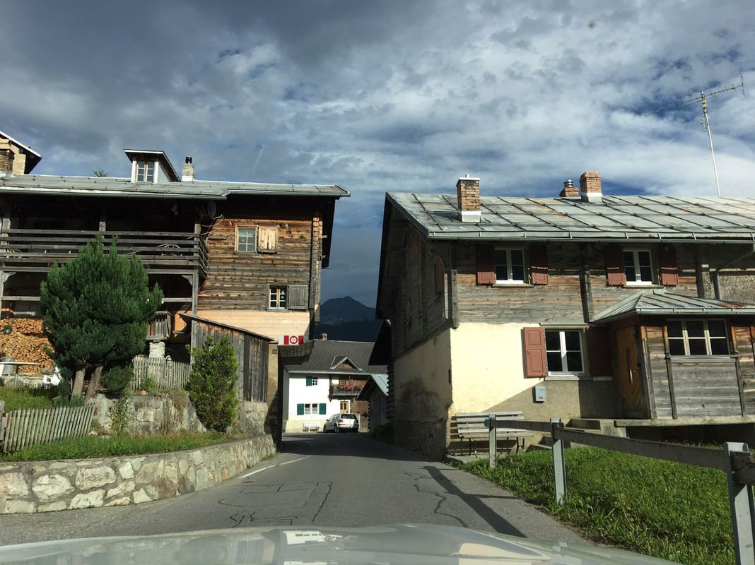 Steady ride in Flims Waldhaus
