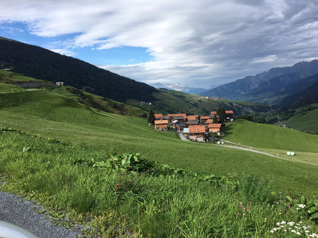 Steady ride in Flims Waldhaus