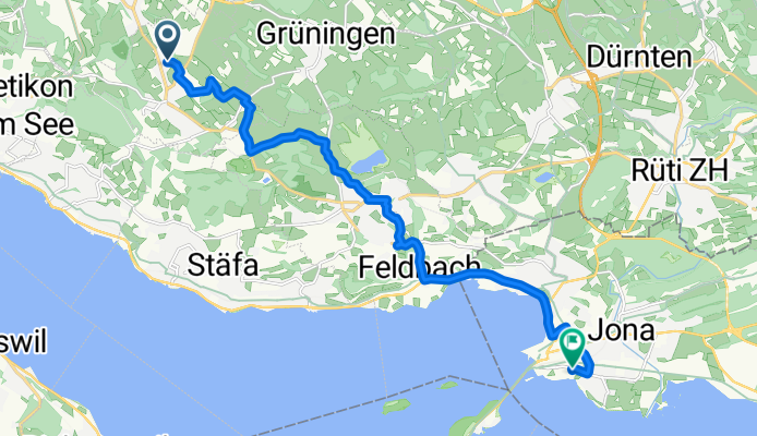 Slow ride in Rapperswil-Jona