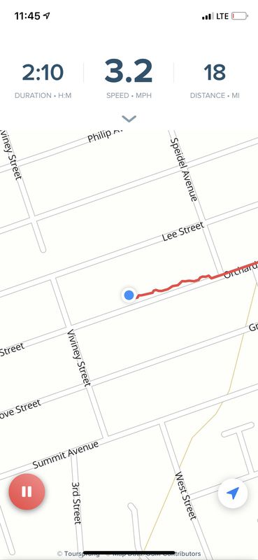 Steady ride in Elmwood Park