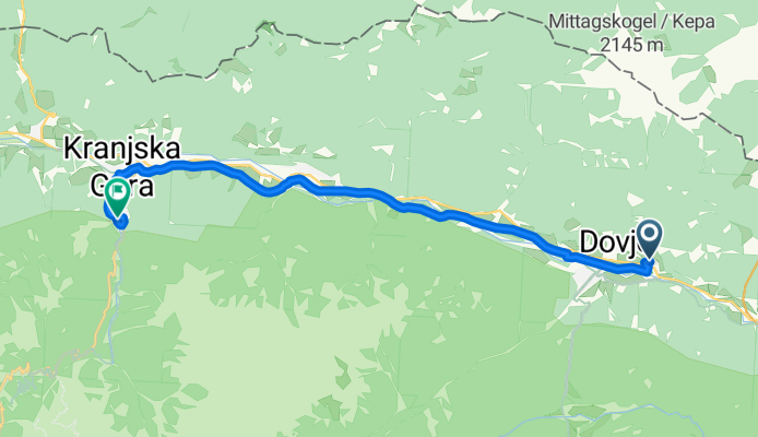 Slow ride in Kranjska Gora