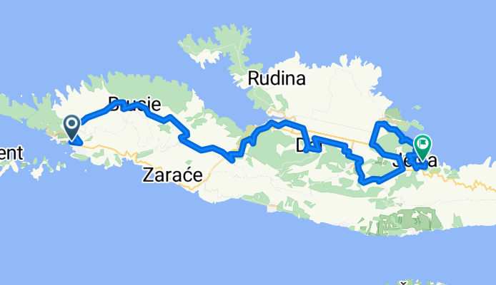 Island Hvar Hvar-Vrboska-Jelsa