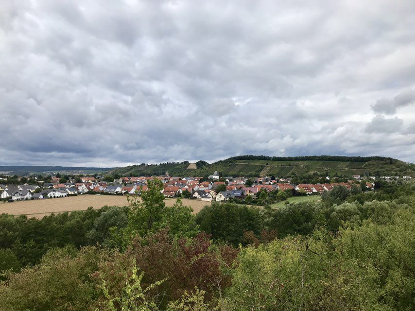 Langsame Fahrt in Roxheim