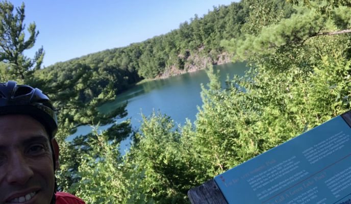 Foto 1 del percorso Bikemap "Easy ride in Gatineau"