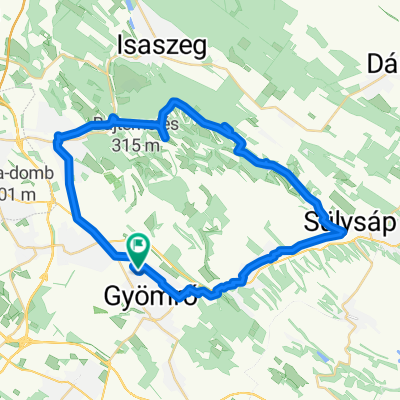 Gyömrő _Sülysáp _Pécel _Gyömrő