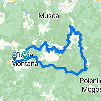 Rosia - Cariera Rosia - Geamana - Vinta - Taul Mare - Rosia