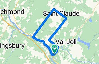 Route in der Bikemap App öffnen