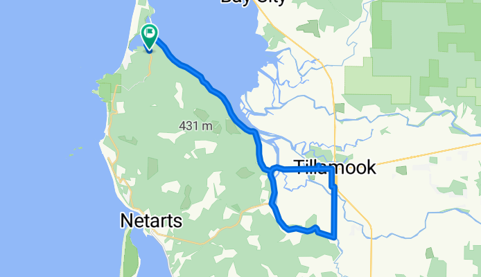 Hospital to cape meares