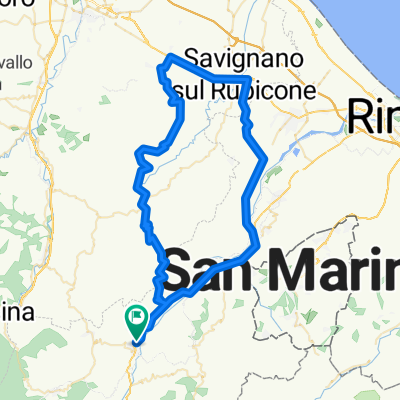 Percorso moderato in Novafeltria