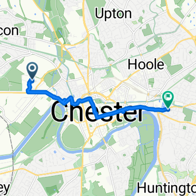 Relaxed route in Chester