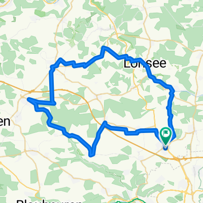 Dornstadt - Urspring - Merklingen - Bermaringen - Dornstadt