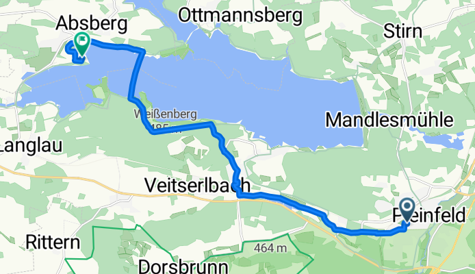 Brombachsee 1 Etappe