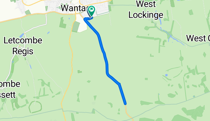 Chain Hill and 1/2way to Farnbrough