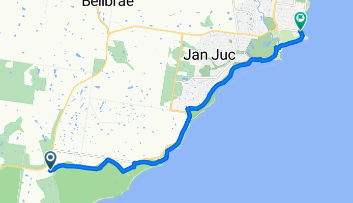 Running from Point Addis (Bells Beach, Jan Juc, Torquay)