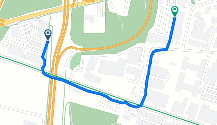 Gemütliche Route in Wiesbaden