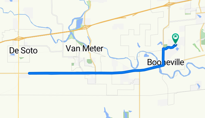 Napa Valley to past Van Meter