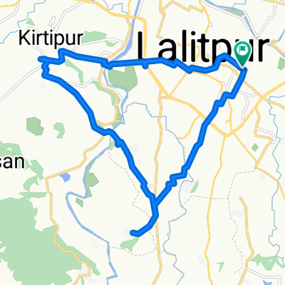 bike trip patan to khokana