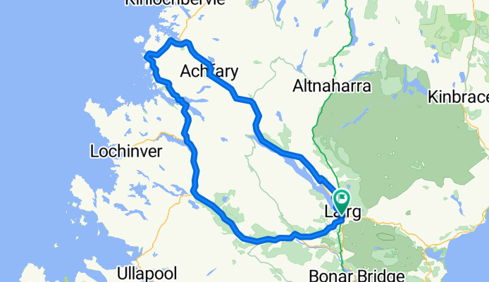 Lairg Laxford Rosehall