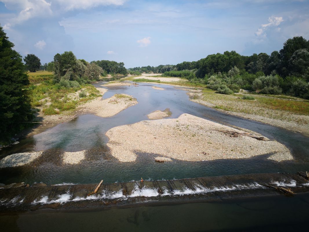 Volvera-Villafranca Piemonte,Fiume Pellice