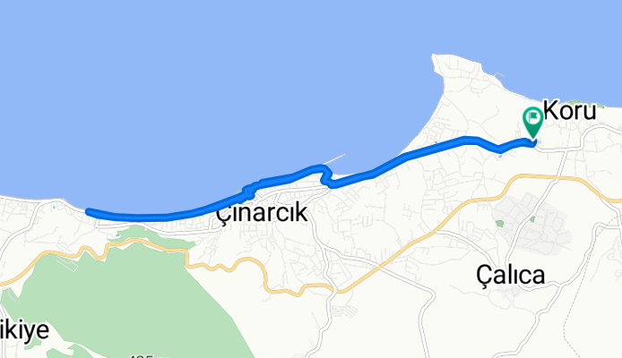 Easy ride in Çınarcık