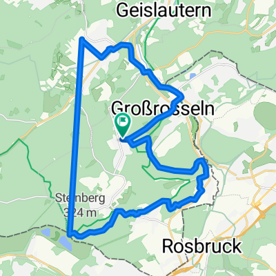 Gemütliche Route in Großrosseln