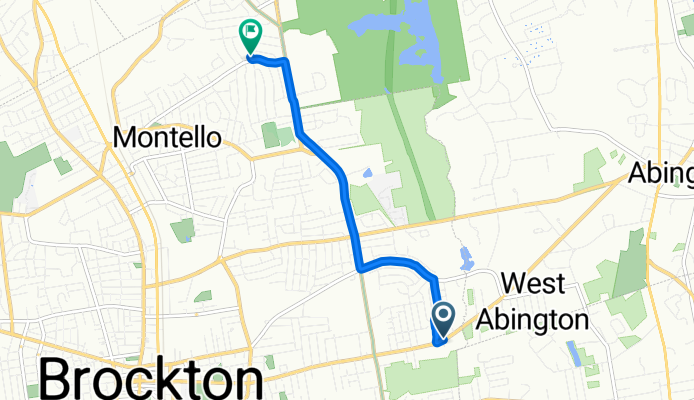 Relaxed route in Brockton