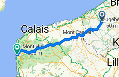 Route in der Bikemap App öffnen