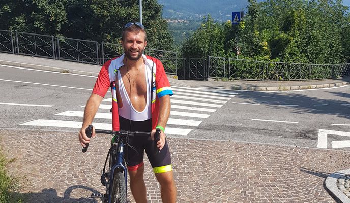 Photo 1 de l’itinéraire Bikemap « monza Montevecchia 1° uscita »