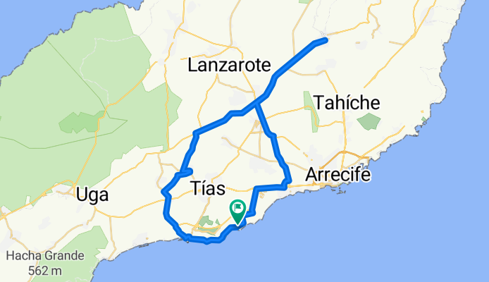 Puerto del Carmen - Teguise und zurück
