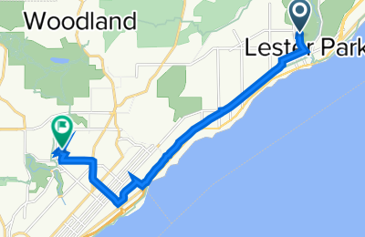 Route in der Bikemap App öffnen