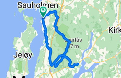 Route in der Bikemap App öffnen