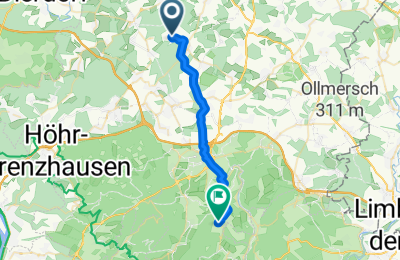 Route in der Bikemap App öffnen