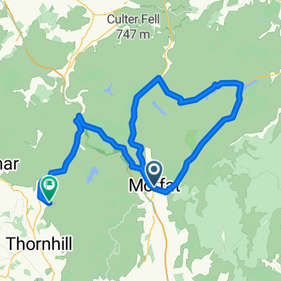 Moffat to Bothy via Devils Talla slightly more Direct